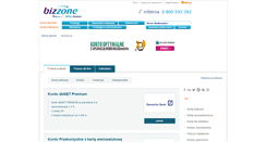 Desktop Screenshot of finanse.bizzone.pl